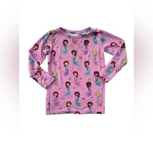 Posh Peanut Size 12-18 Months Mermaid Pajama Top